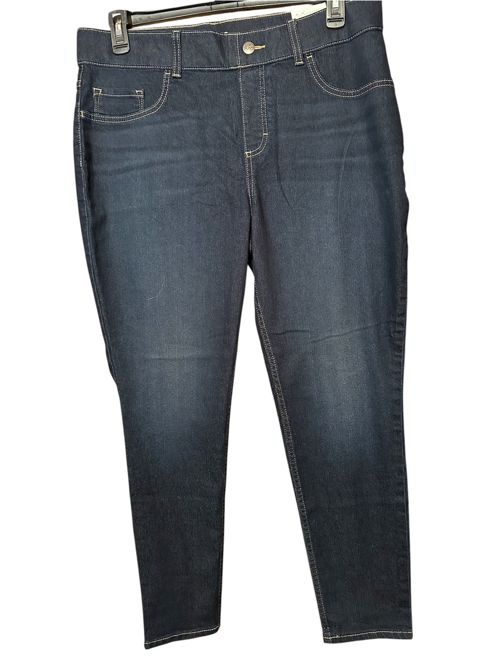 NWT Lee pull on Women’s Skinny Jeans - Dark Blue size 0X